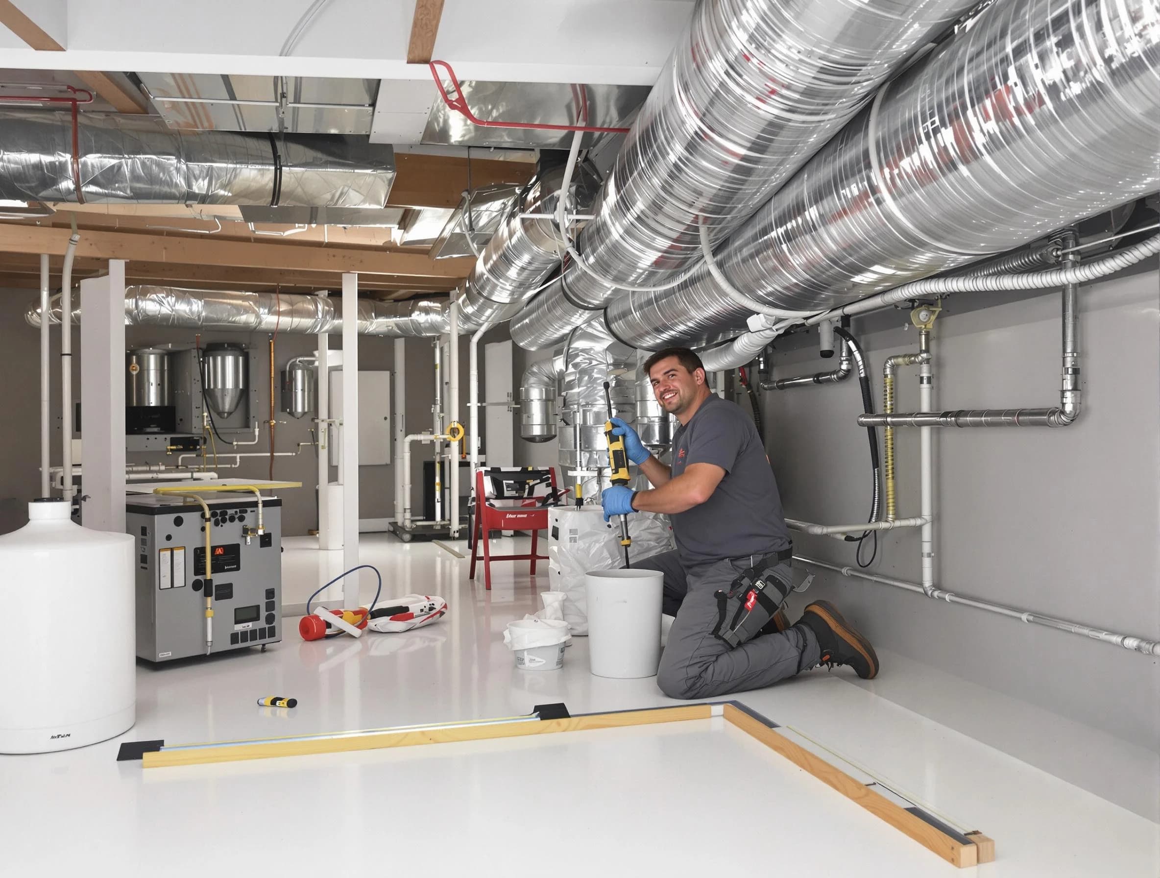 Professional duct sealing service by Chamblee Air Duct Cleaning in Chamblee