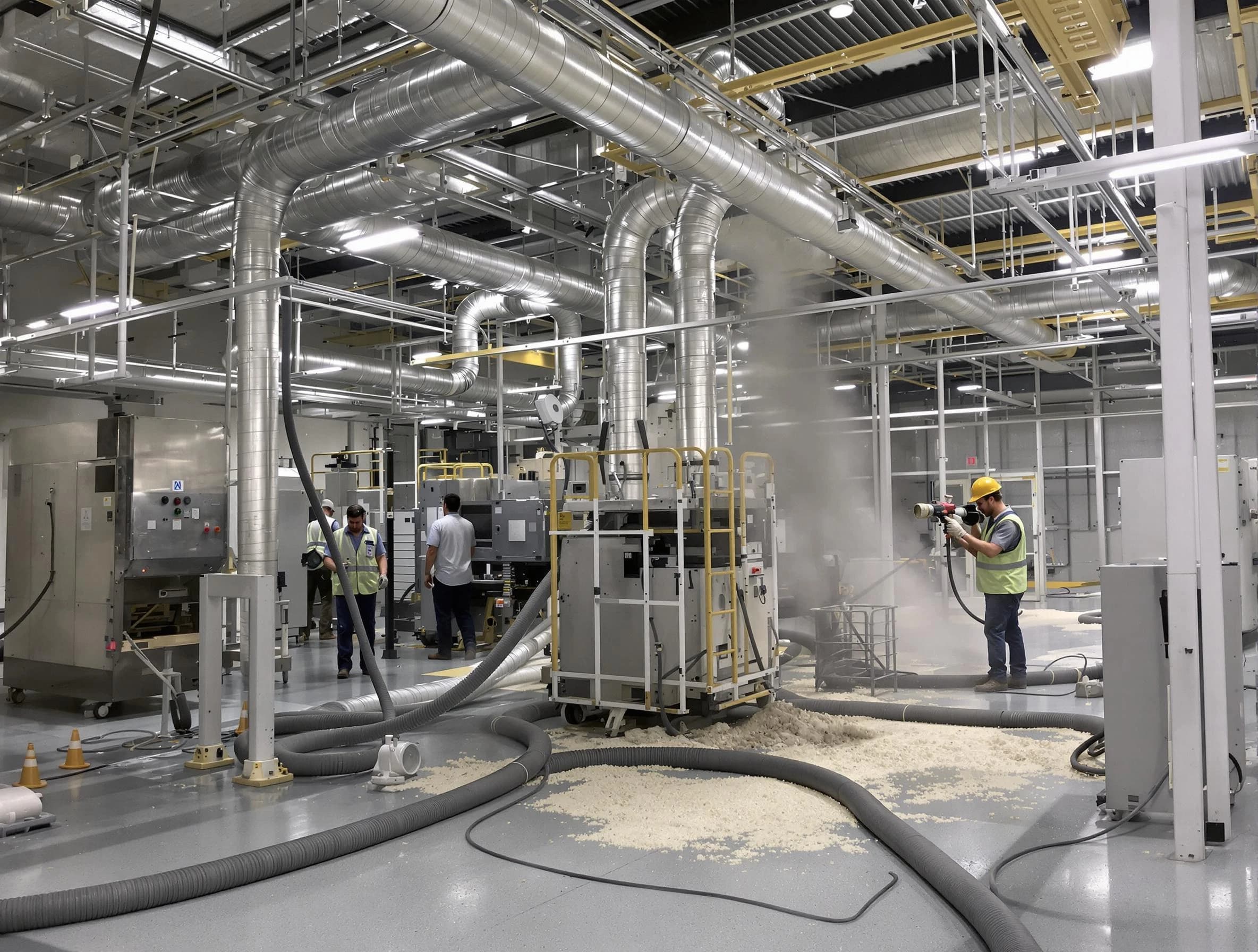 Heavy-duty industrial duct cleaning by Chamblee Air Duct Cleaning in Chamblee