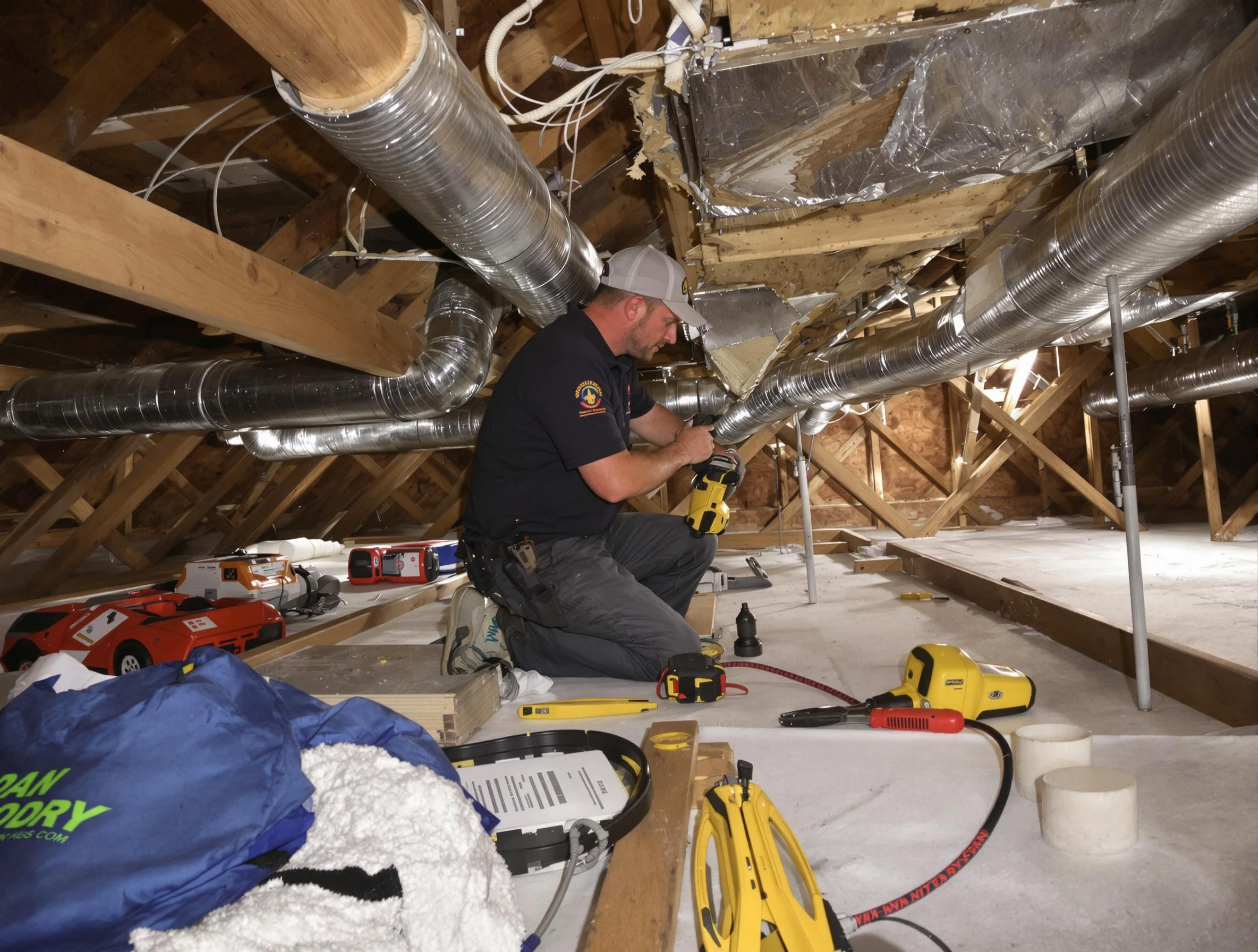Professional air duct repair by Chamblee Air Duct Cleaning in Chamblee