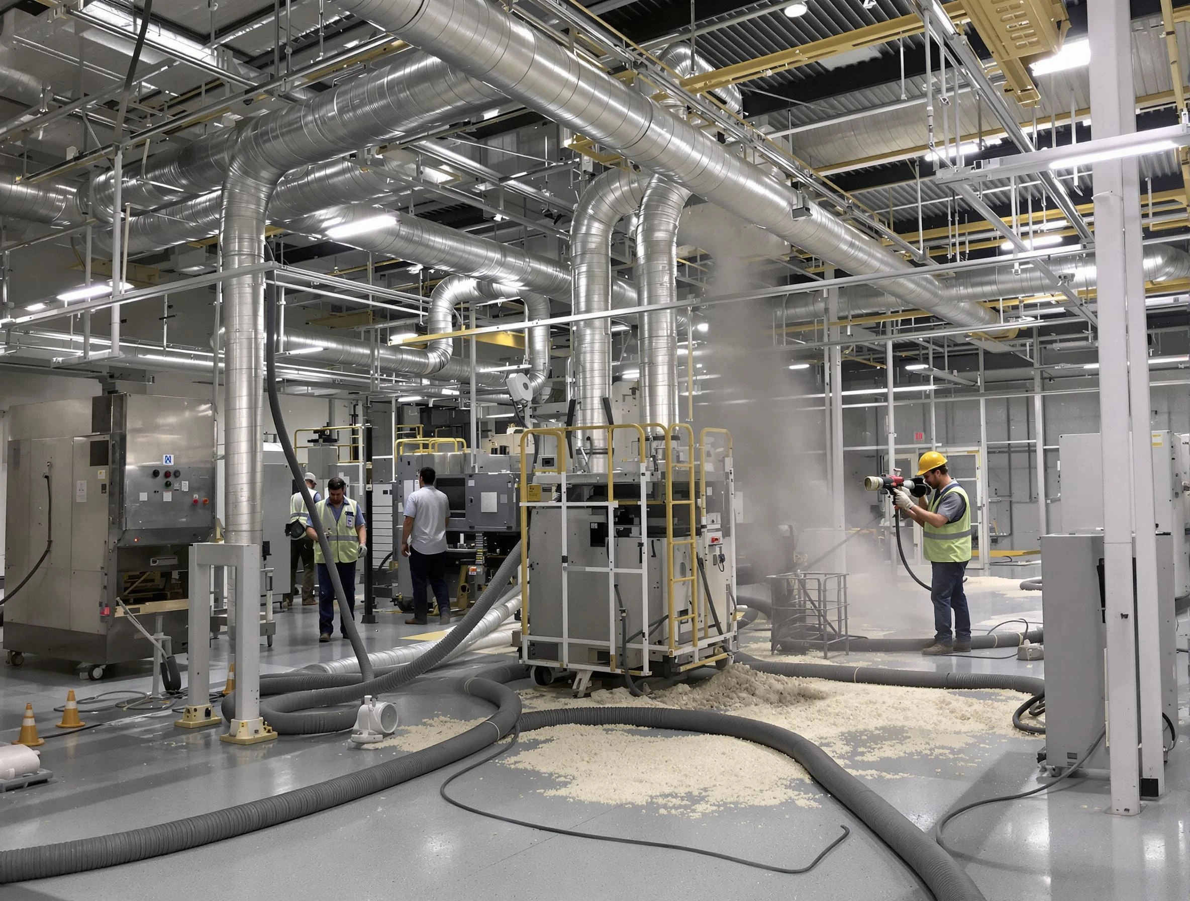 Heavy-duty industrial duct cleaning by Chamblee Air Duct Cleaning in Chamblee